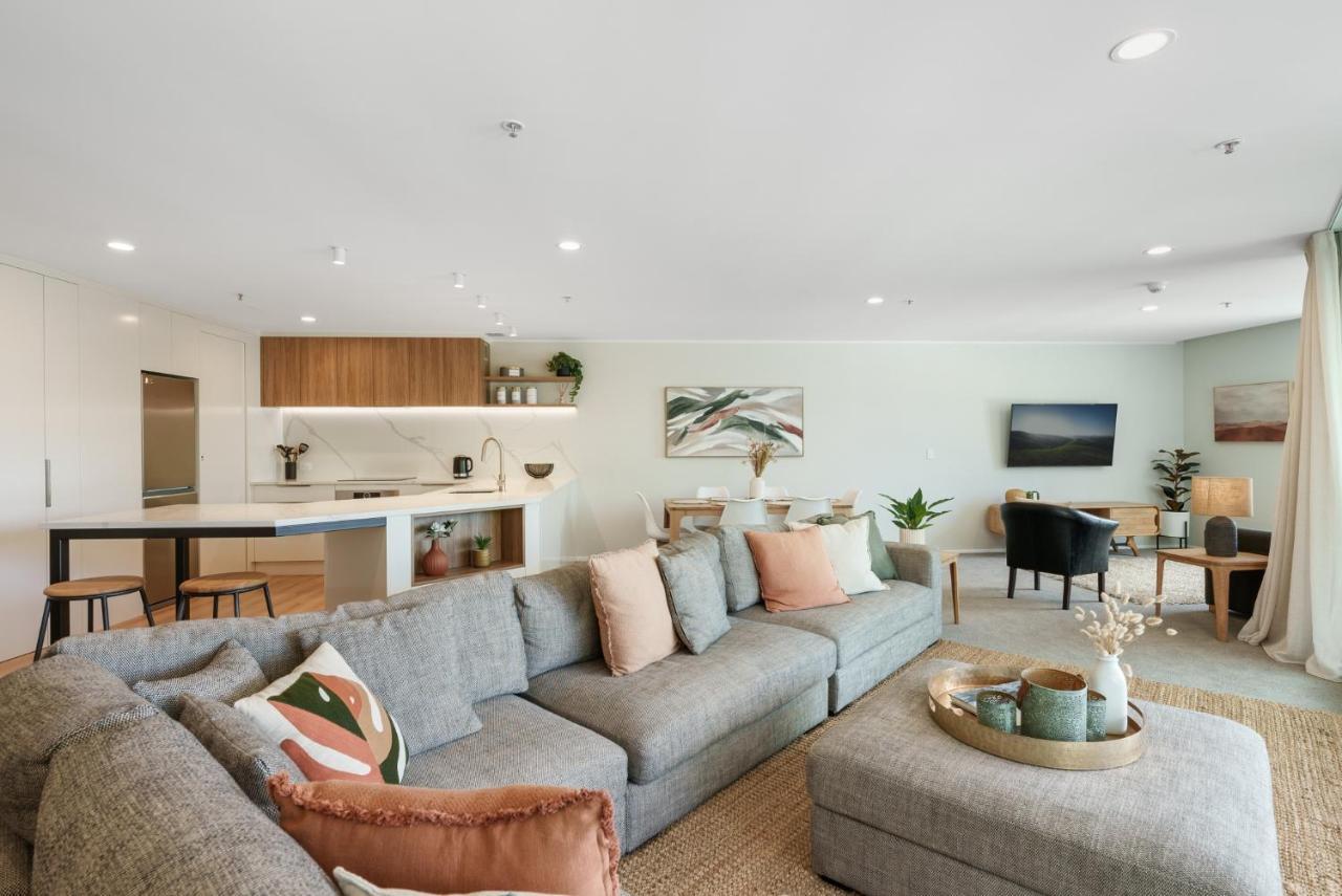 Executive Oceanside Apartment 마운트마운가누이 외부 사진