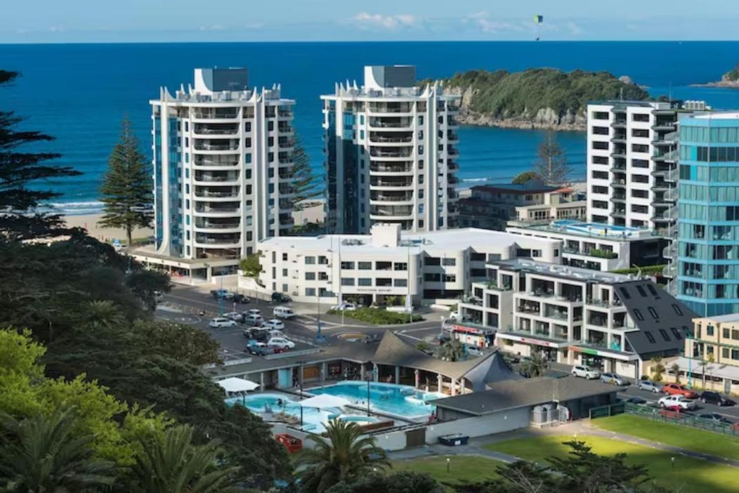 Executive Oceanside Apartment 마운트마운가누이 외부 사진